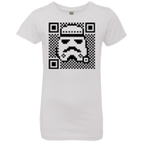 T-Shirts White / YXS QR trooper Girls Premium T-Shirt