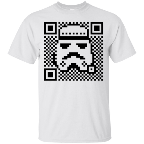 T-Shirts White / Small QR trooper T-Shirt