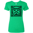 T-Shirts Envy / Small QR trooper Women's Triblend T-Shirt