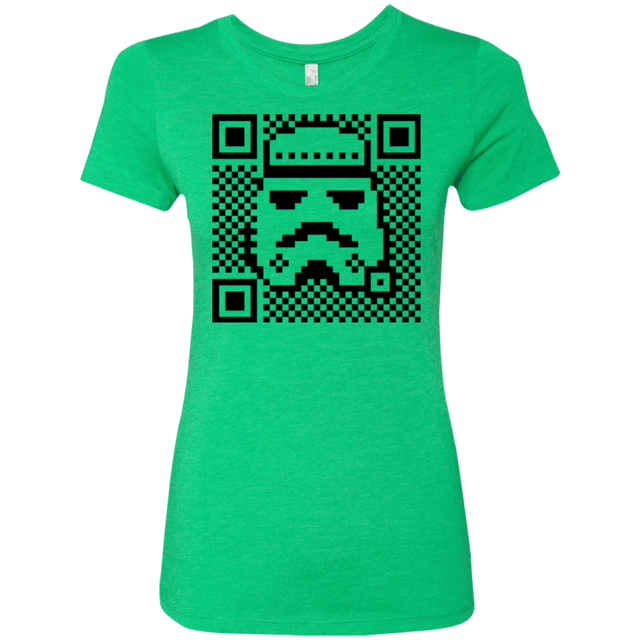 T-Shirts Envy / Small QR trooper Women's Triblend T-Shirt