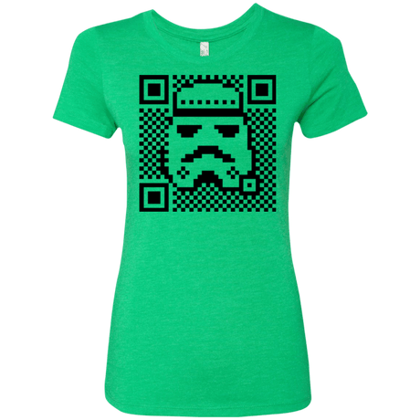 T-Shirts Envy / Small QR trooper Women's Triblend T-Shirt