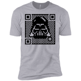 T-Shirts Heather Grey / YXS QR vader Boys Premium T-Shirt