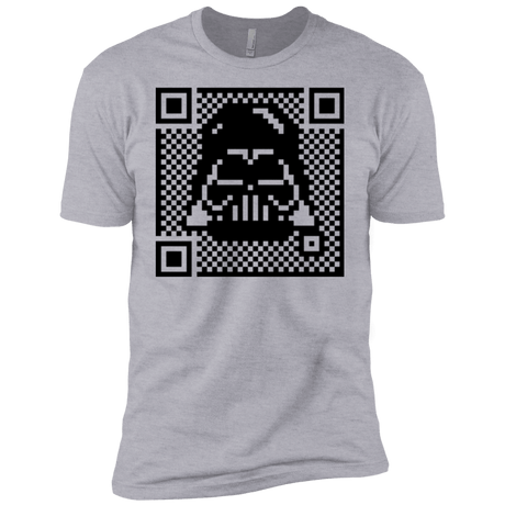 T-Shirts Heather Grey / YXS QR vader Boys Premium T-Shirt