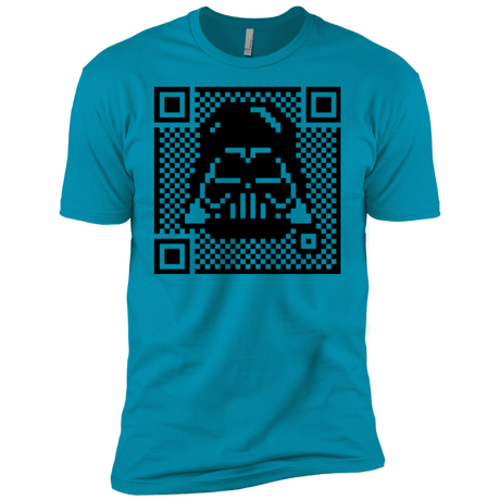 T-Shirts Turquoise / YXS QR vader Boys Premium T-Shirt