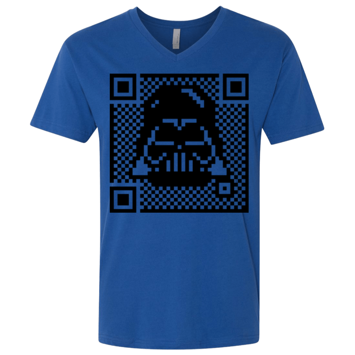 T-Shirts Royal / X-Small QR vader Men's Premium V-Neck