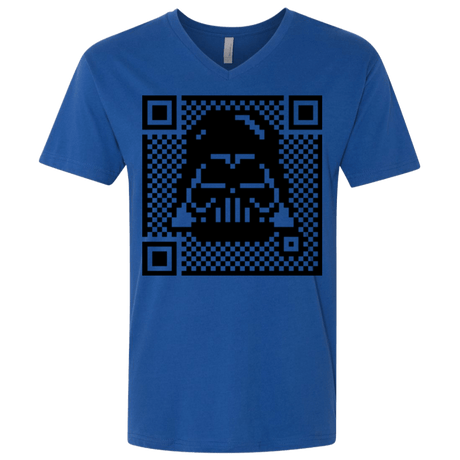 T-Shirts Royal / X-Small QR vader Men's Premium V-Neck