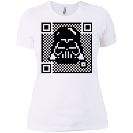 T-Shirts White / X-Small QR vader Women's Premium T-Shirt