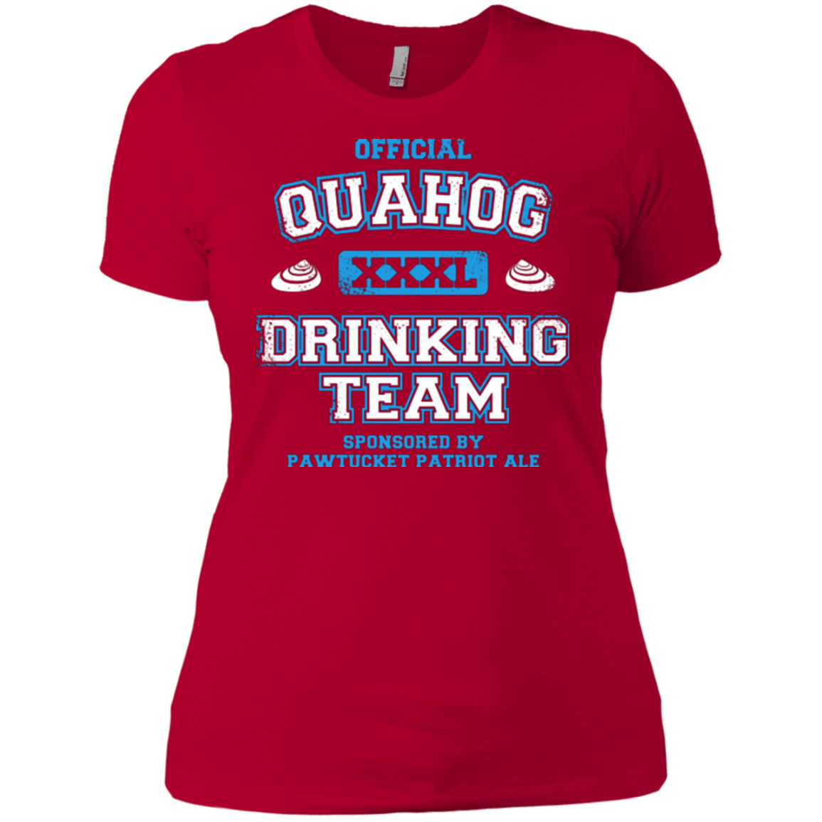 T-Shirts Red / X-Small Quahog Drinking Team Women's Premium T-Shirt