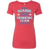 T-Shirts Vintage Red / Small Quahog Drinking Team Women's Triblend T-Shirt