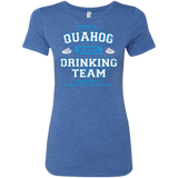 T-Shirts Vintage Royal / Small Quahog Drinking Team Women's Triblend T-Shirt