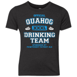 T-Shirts Vintage Black / YXS Quahog Drinking Team Youth Triblend T-Shirt