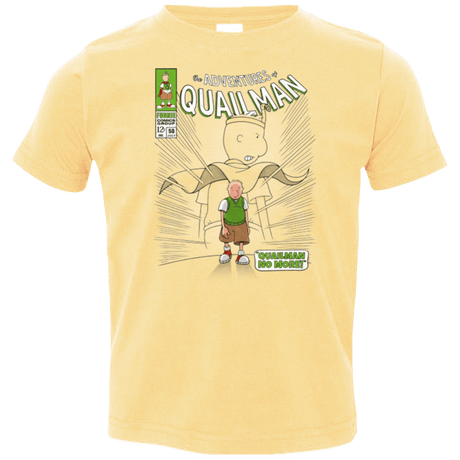 T-Shirts Butter / 2T Quailman No More Toddler Premium T-Shirt