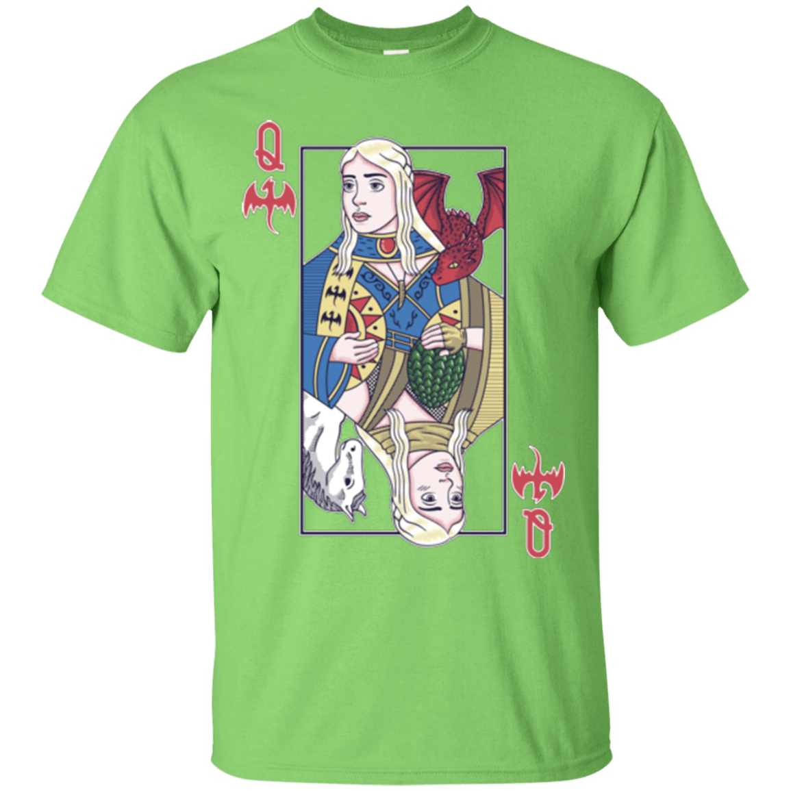 T-Shirts Lime / Small Queen of Dragons T-Shirt