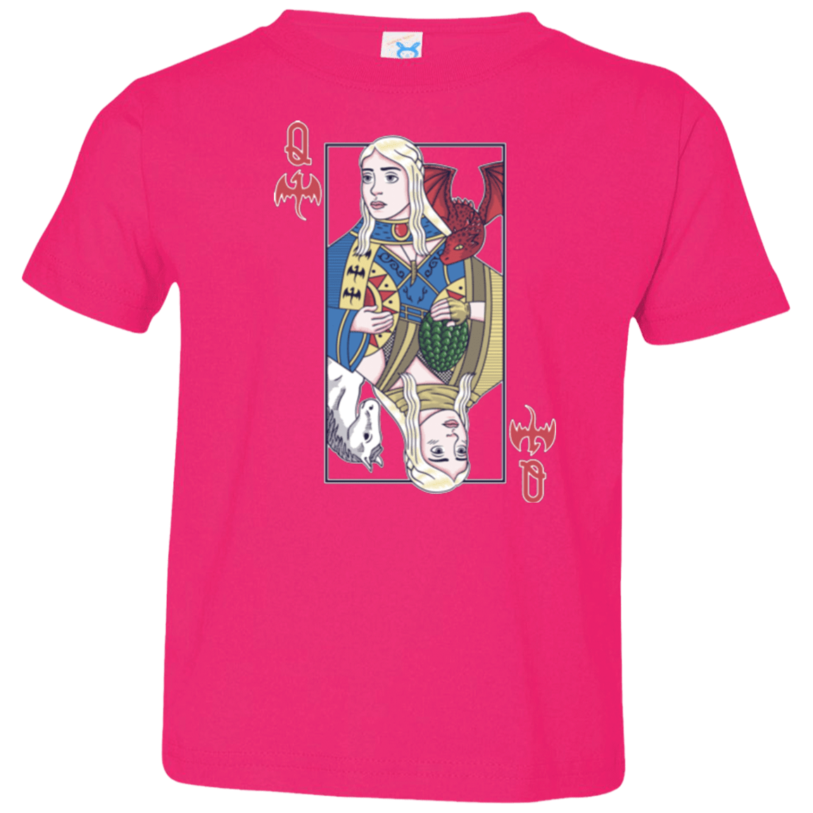 T-Shirts Hot Pink / 2T Queen of Dragons Toddler Premium T-Shirt