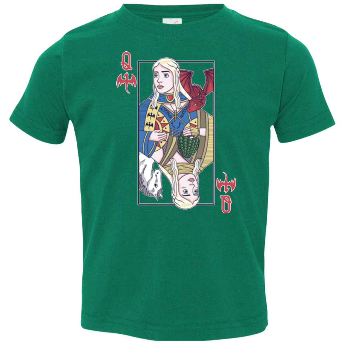 T-Shirts Kelly / 2T Queen of Dragons Toddler Premium T-Shirt