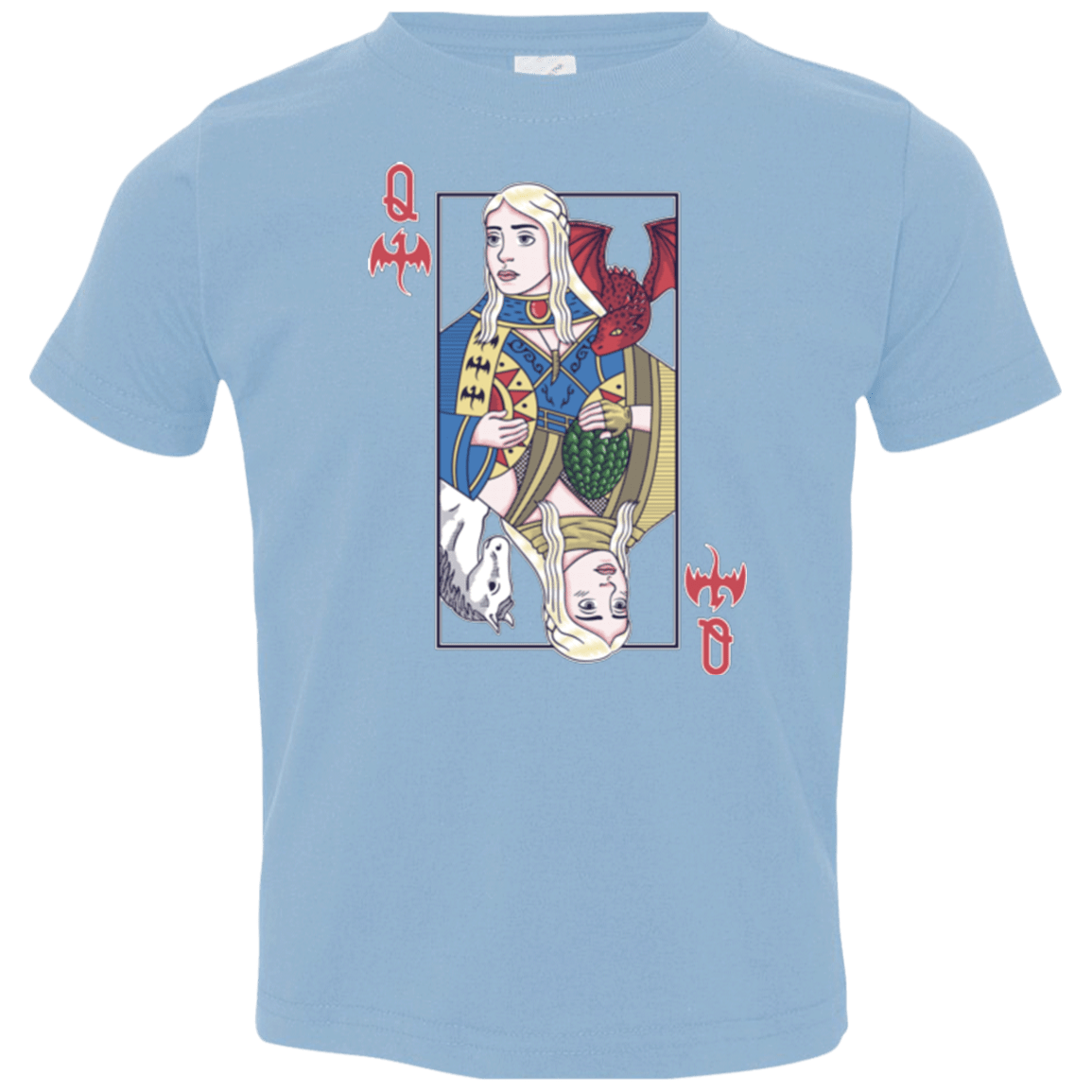 T-Shirts Light Blue / 2T Queen of Dragons Toddler Premium T-Shirt