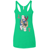 T-Shirts Envy / X-Small Queen of Dragons Women's Triblend Racerback Tank