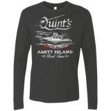 T-Shirts Heavy Metal / Small Quints Boat Tours Men's Premium Long Sleeve