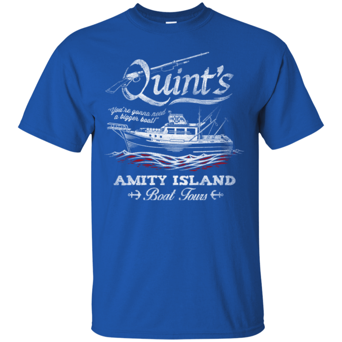 T-Shirts Royal / Small Quints Boat Tours T-Shirt