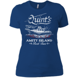 T-Shirts Royal / X-Small Quints Boat Tours Women's Premium T-Shirt