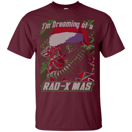 T-Shirts Maroon / S RAD XMAS T-Shirt