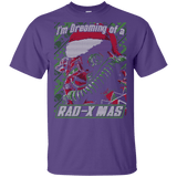T-Shirts Purple / YXS RAD XMAS Youth T-Shirt