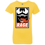 T-Shirts Vibrant Yellow / YXS Rage Girls Premium T-Shirt