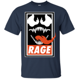 T-Shirts Navy / Small Rage T-Shirt
