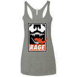 T-Shirts Venetian Grey / X-Small Rage Women's Triblend Racerback Tank