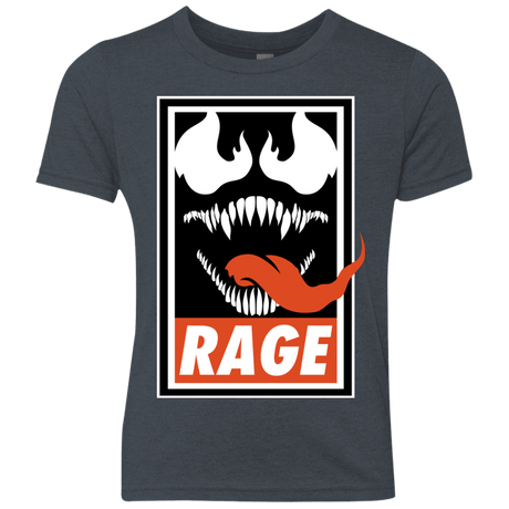 T-Shirts Vintage Navy / YXS Rage Youth Triblend T-Shirt