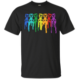 T-Shirts Black / Small Rainbow Creeps T-Shirt