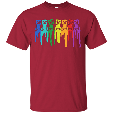 T-Shirts Cardinal / Small Rainbow Creeps T-Shirt