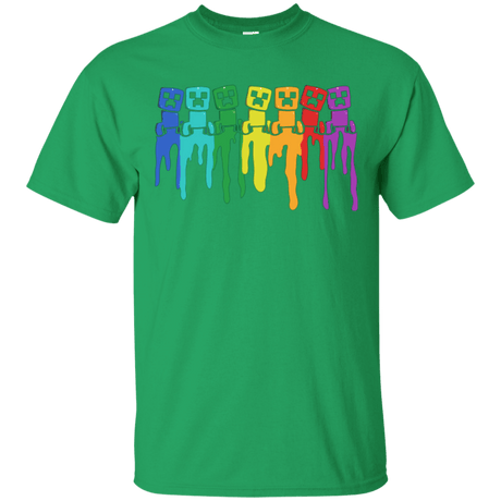 T-Shirts Irish Green / Small Rainbow Creeps T-Shirt