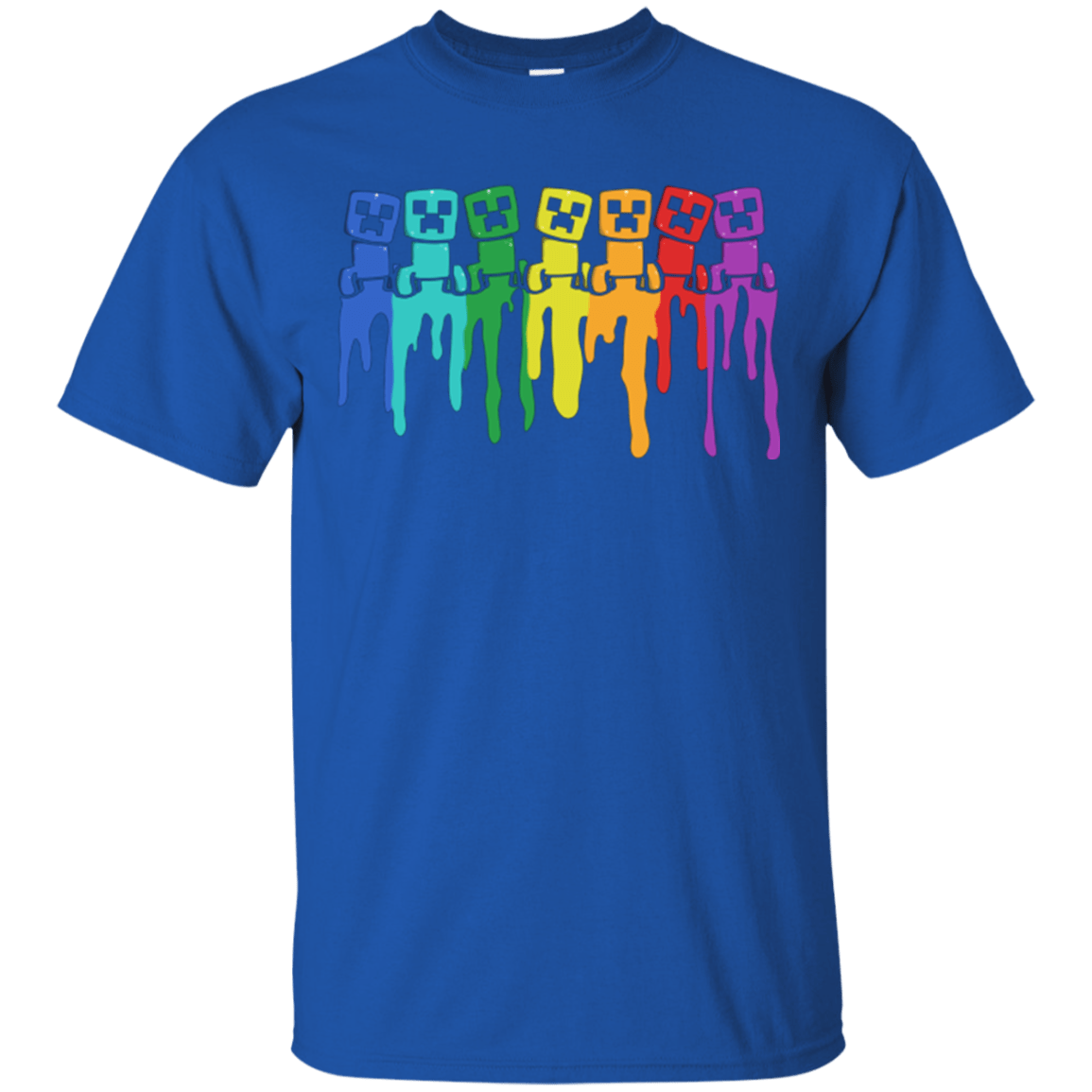 T-Shirts Royal / Small Rainbow Creeps T-Shirt