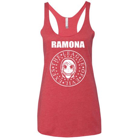 T-Shirts Vintage Red / X-Small Ramona Women's Triblend Racerback Tank