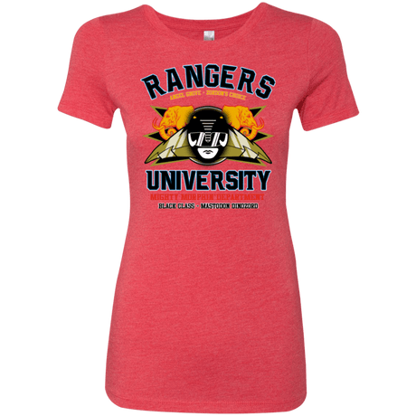 T-Shirts Vintage Red / Small Rangers U Black Ranger Women's Triblend T-Shirt