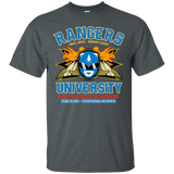 T-Shirts Dark Heather / Small Rangers U Blue Ranger T-Shirt