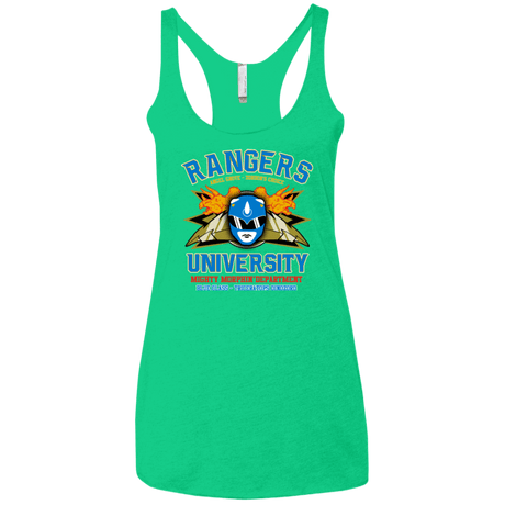 T-Shirts Envy / X-Small Rangers U Blue Ranger Women's Triblend Racerback Tank