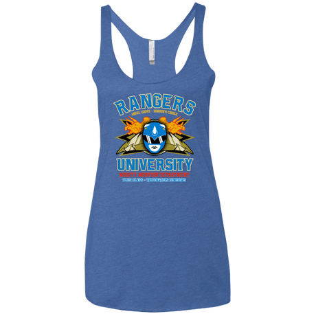 T-Shirts Vintage Royal / X-Small Rangers U Blue Ranger Women's Triblend Racerback Tank