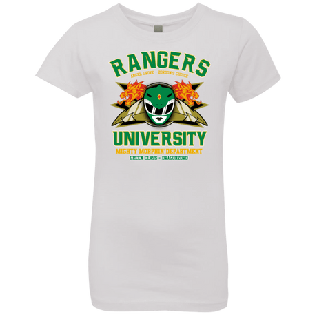 T-Shirts White / YXS Rangers U Green Ranger Girls Premium T-Shirt