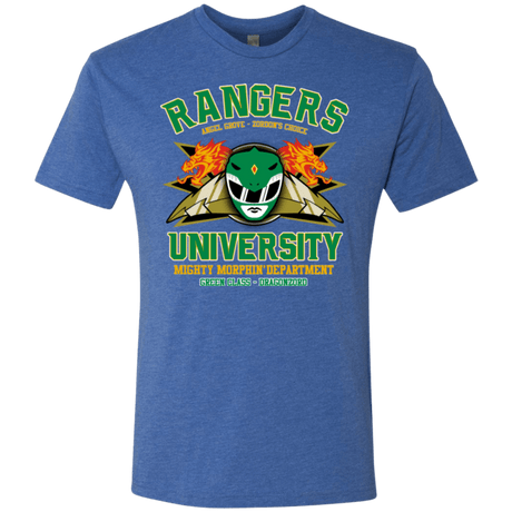 T-Shirts Vintage Royal / Small Rangers U Green Ranger Men's Triblend T-Shirt