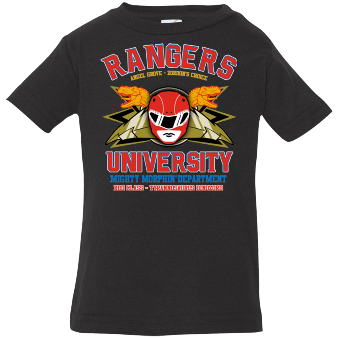 T-Shirts Black / 6 Months Rangers U - Red Ranger Infant PremiumT-Shirt