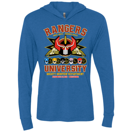 T-Shirts Vintage Royal / X-Small RANGERS U Ultimate Triblend Long Sleeve Hoodie Tee