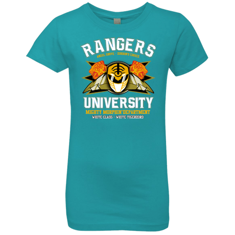 T-Shirts Tahiti Blue / YXS Rangers U White Ranger Girls Premium T-Shirt