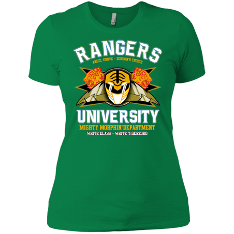 T-Shirts Kelly Green / X-Small Rangers U White Ranger Women's Premium T-Shirt