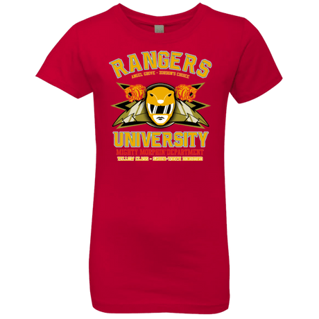 T-Shirts Red / YXS Rangers U Yellow Ranger Girls Premium T-Shirt