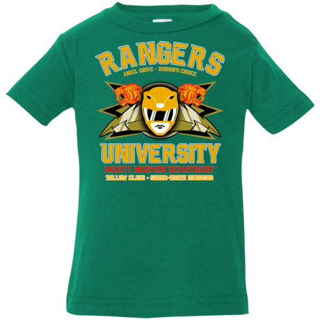 T-Shirts Kelly / 6 Months Rangers U Yellow Ranger Infant PremiumT-Shirt