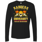 T-Shirts Black / Small Rangers U Yellow Ranger Men's Premium Long Sleeve