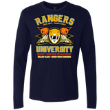 T-Shirts Midnight Navy / Small Rangers U Yellow Ranger Men's Premium Long Sleeve