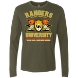 T-Shirts Military Green / Small Rangers U Yellow Ranger Men's Premium Long Sleeve